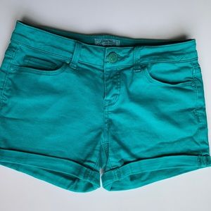 AEROPOSTALE Teal short jean